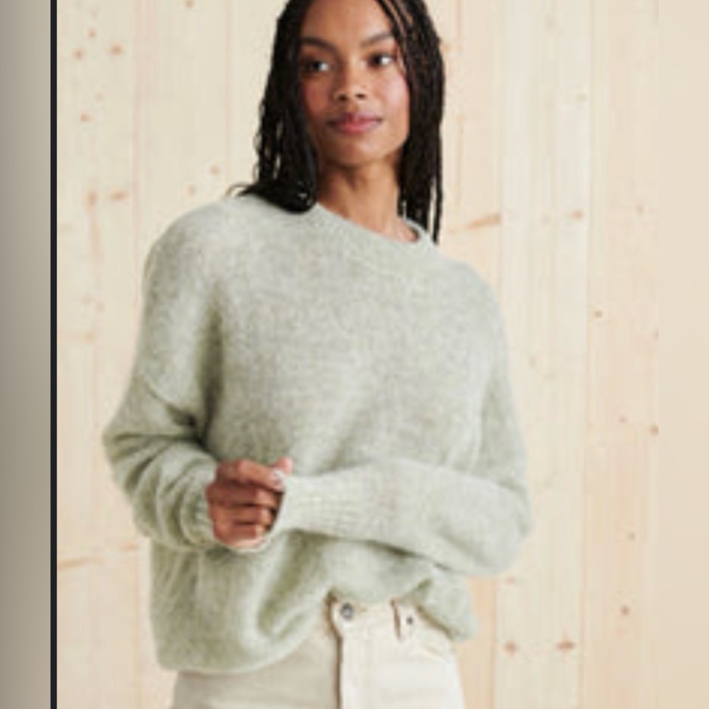 Cocoon Crewneck - green